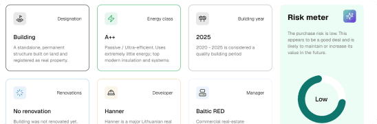 A screenshot of the General Information section of the Propin report
